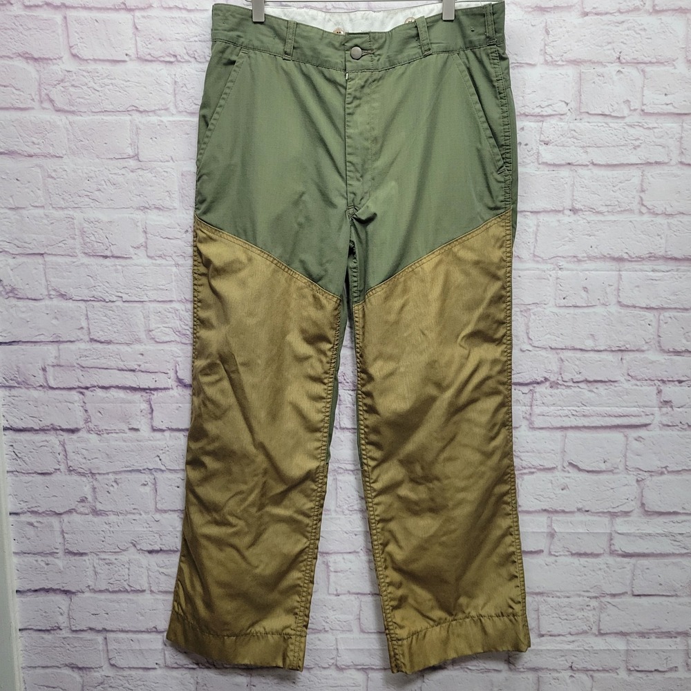 VTG Ducks Unlimited Waterfowl Brush Pants Mens Sz 36 Canvas Outdoor Cargo‎ *READ